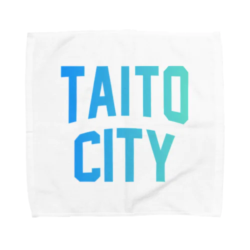 台東区 TAITO WARD ロゴブルー Towel Handkerchief