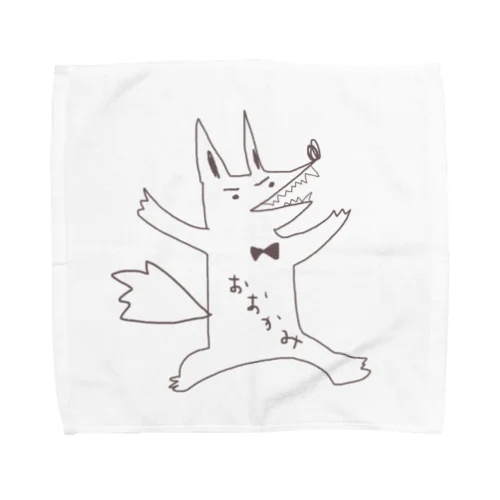 おおかみ Towel Handkerchief