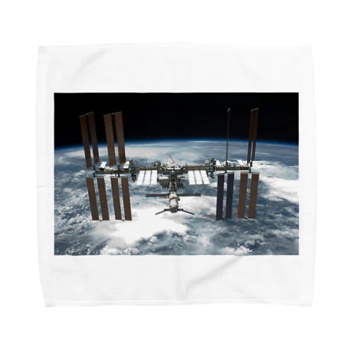 国際宇宙ステーション「ISS」 タオルハンカチ