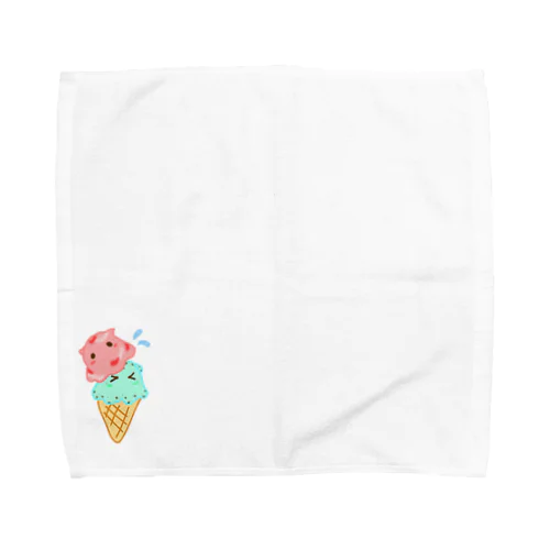 めんだこあいす Towel Handkerchief