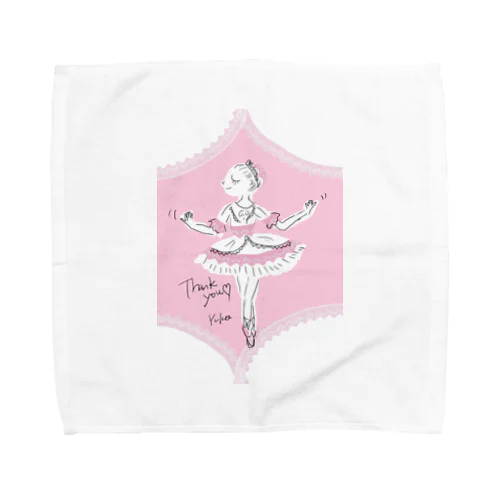 バレエ少女 Towel Handkerchief