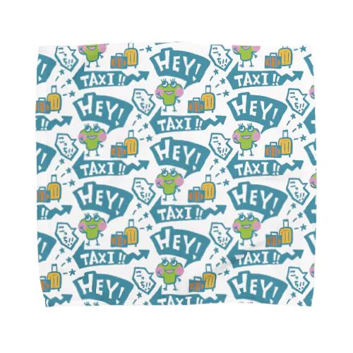 Hey,TAXI!! Towel Handkerchief