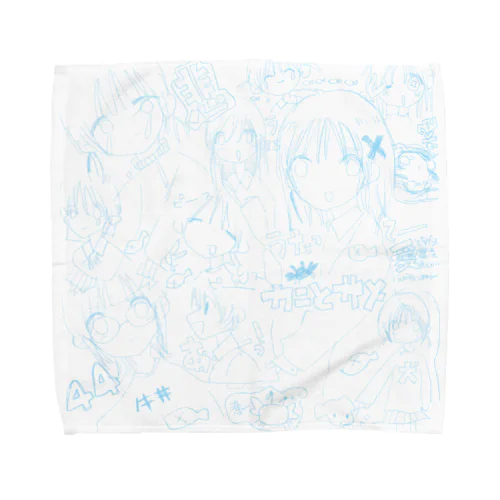 水色 Towel Handkerchief