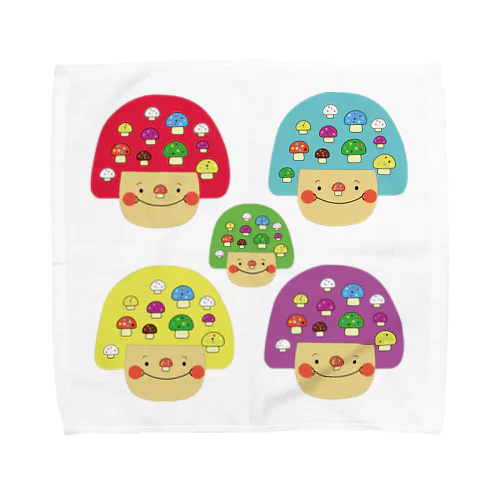 mushgirl Towel Handkerchief