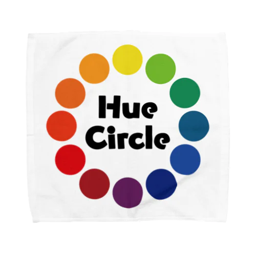 Hue Circle 色相環12 タオルハンカチ