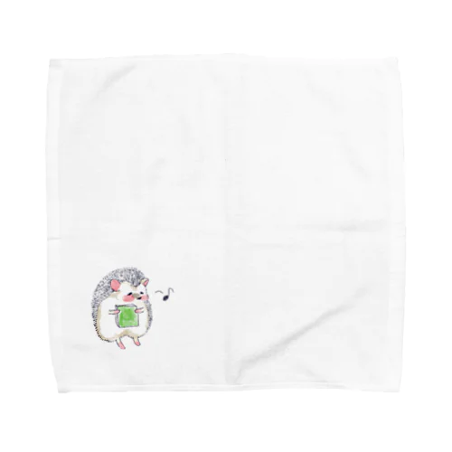 オリジナル　ハリネズミのソフィー、本屋で大好きな本をゲットする。 Towel Handkerchief