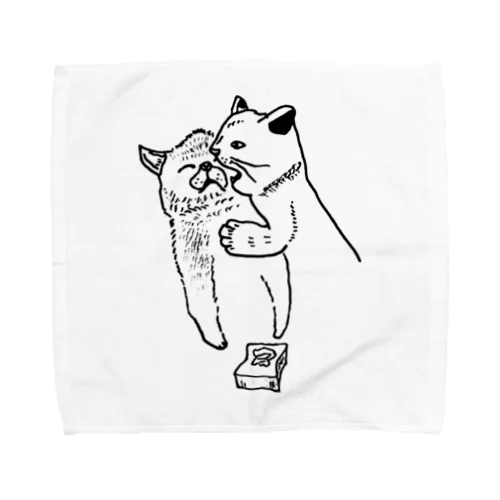 ガブ猫 Towel Handkerchief