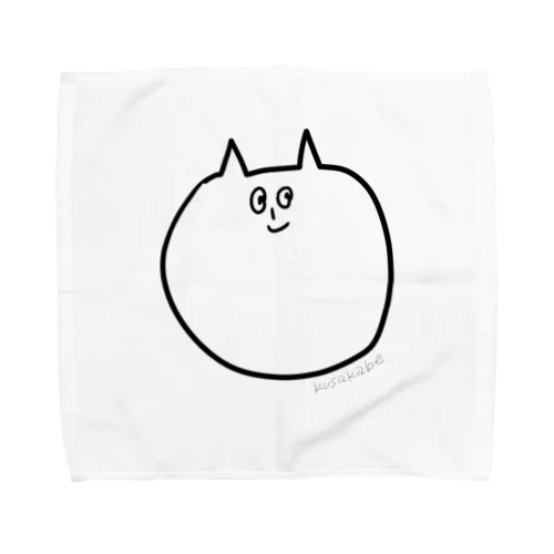 変なネコ Towel Handkerchief