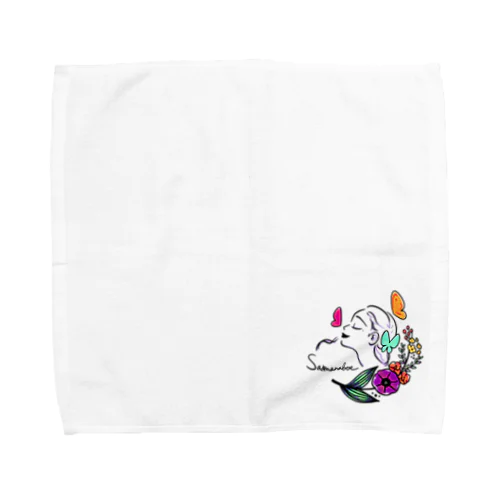 「タオル Lサイズ」Feel the wind. color Towel Handkerchief