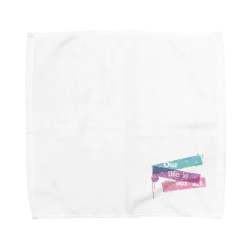 POP系グランジ Towel Handkerchief