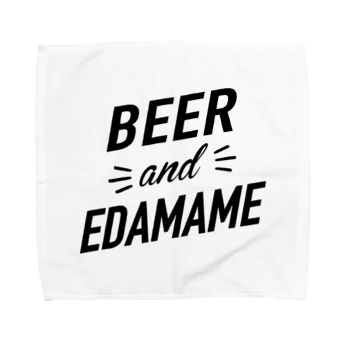 ビールアンド枝豆 Towel Handkerchief