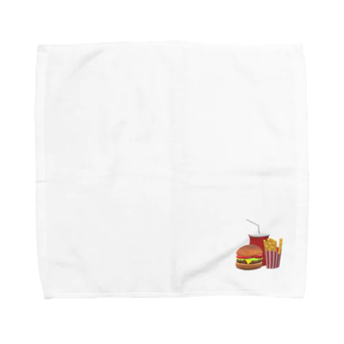 ファストフード Towel Handkerchief