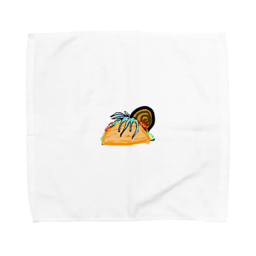 アンモナイトタコス Towel Handkerchief