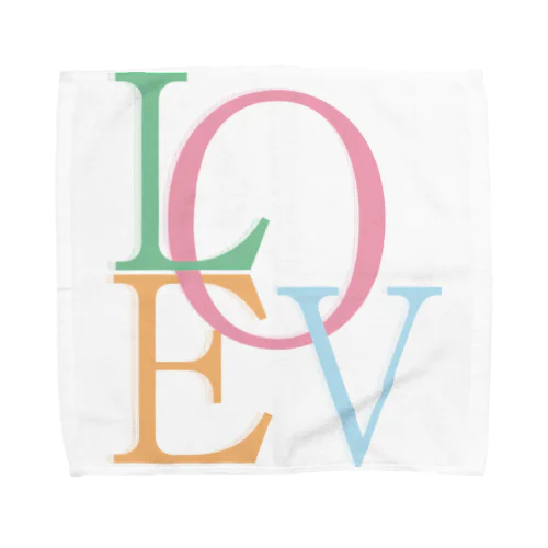 LOVE Towel Handkerchief