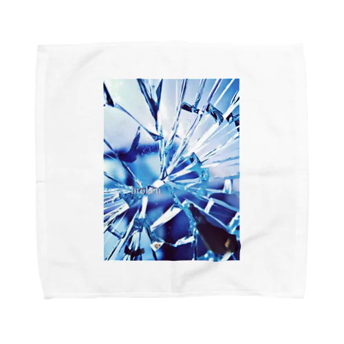 broken （white） Towel Handkerchief