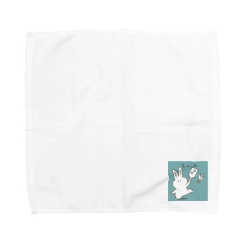 羽付きうさちゃん Towel Handkerchief