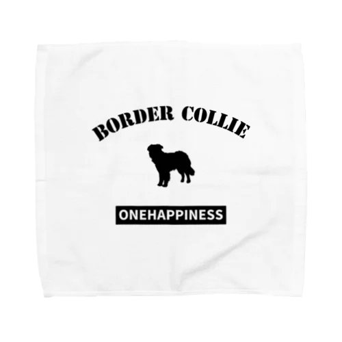 ボーダーコリー  ONEHAPPINESS　 Towel Handkerchief