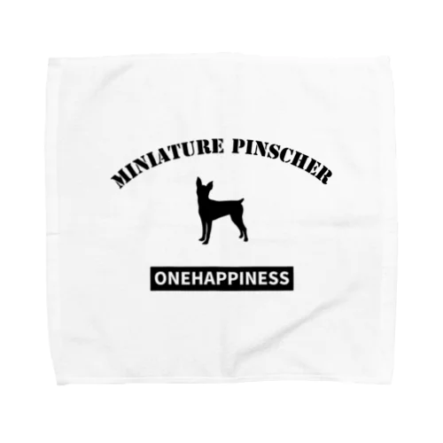 ONEHAPPINESS　ミニチュアピンシャー Towel Handkerchief