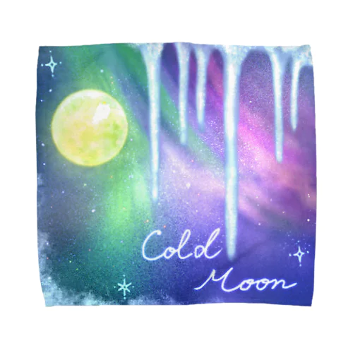 12月《Moonシリーズ》＊Cold Moon＊ タオルハンカチ