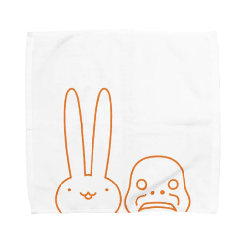 うさぎとカメ Towel Handkerchief