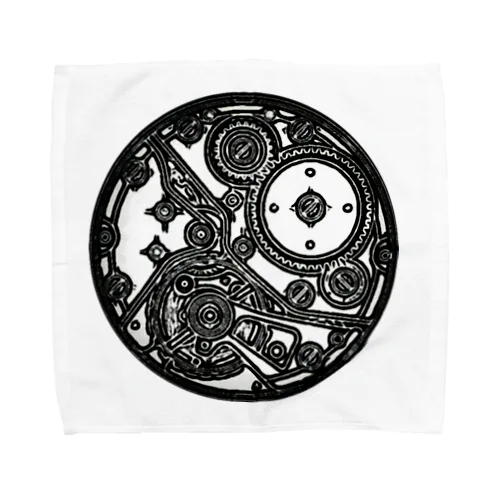 時計 Towel Handkerchief