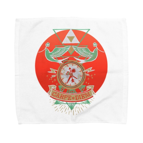 Carpe Diem （その日を摘め） Towel Handkerchief