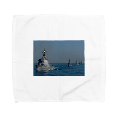 イージス艦と護衛艦 Towel Handkerchief