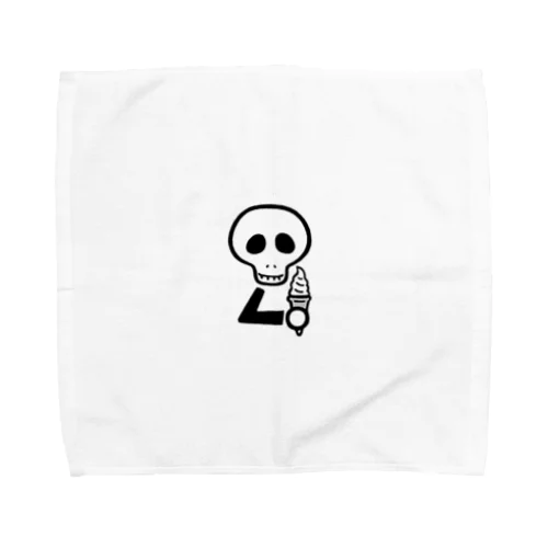 スカルンバ（ ソフトクリーム） Towel Handkerchief