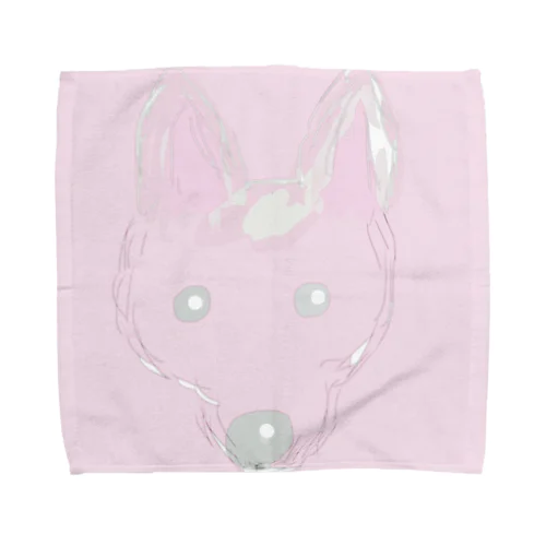 ピンクてんちゃん Towel Handkerchief