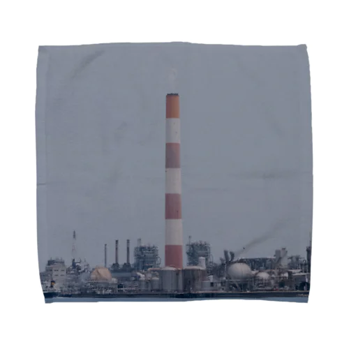  Industrial chimney タオルハンカチ