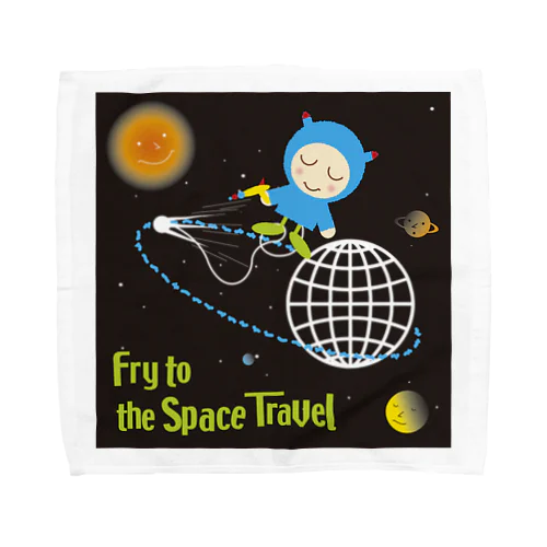 スペース・ベイビー Towel Handkerchief