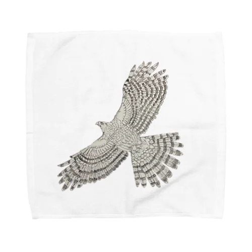 クーパーハイタカ Towel Handkerchief