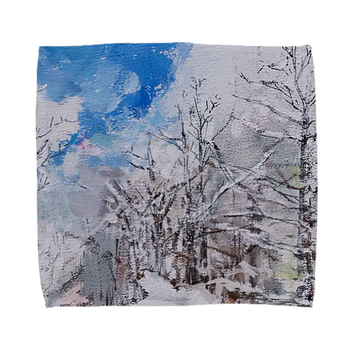 旅景色・冬 , 2020 Towel Handkerchief