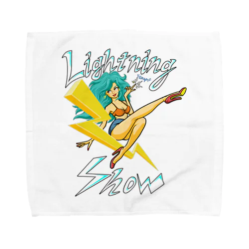 “Lightning Show” Towel Handkerchief