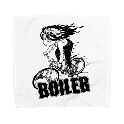 "BOILER" タオルハンカチ