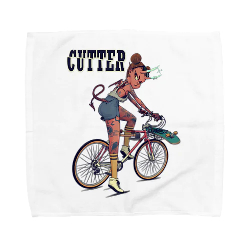 "CUTTER" Towel Handkerchief