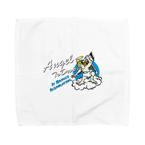 投下する天使 Towel Handkerchief