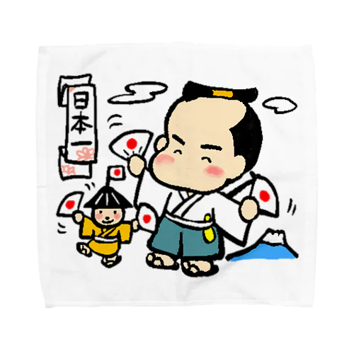 あっぱれ🇯🇵三味線サムライ Towel Handkerchief