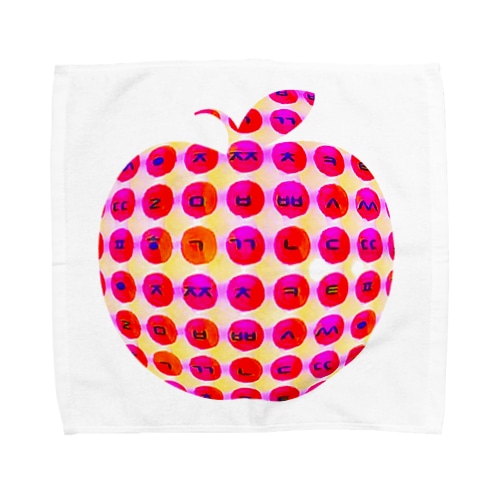 はんぐるde林檎　~キュートバージョン~ Towel Handkerchief
