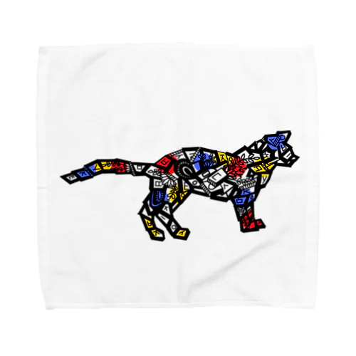 JJul’s love cat Towel Handkerchief