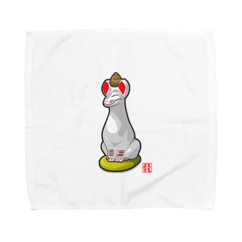 伏見の狐 Towel Handkerchief