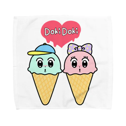 DOKIDOKIアイスクリーム Towel Handkerchief