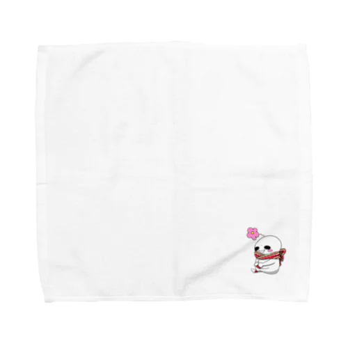 靴下を履きたいはなちょ Towel Handkerchief