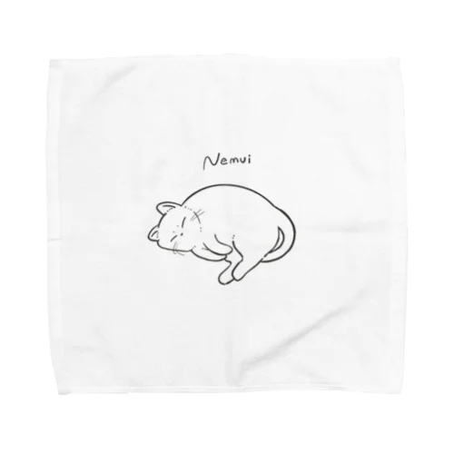 ねむねむにゃんこ大佐 Towel Handkerchief