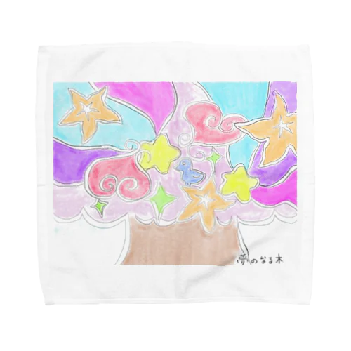 夢の木 Towel Handkerchief