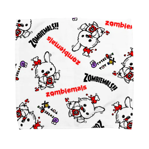 ゾンビマルズ Towel Handkerchief