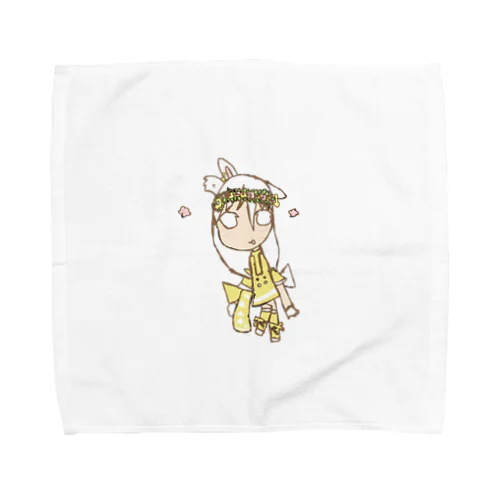 花うさぎ Towel Handkerchief