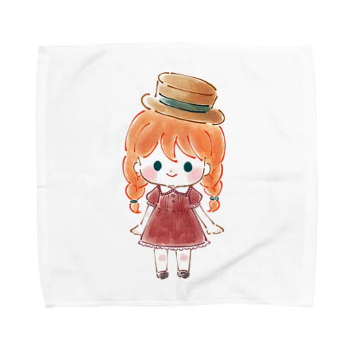 赤毛の子 Towel Handkerchief