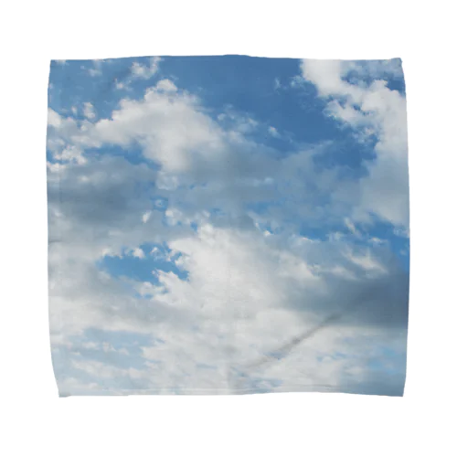 朝の空（写真） Towel Handkerchief