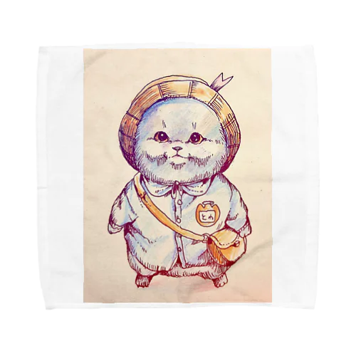 園児猫 Towel Handkerchief